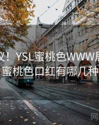 不可思议！YSL蜜桃色WWW居然发生了，蜜桃色口红有哪几种品牌