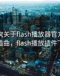 记录一次关于flash播放器官方下载的小插曲，flash播放插件下载