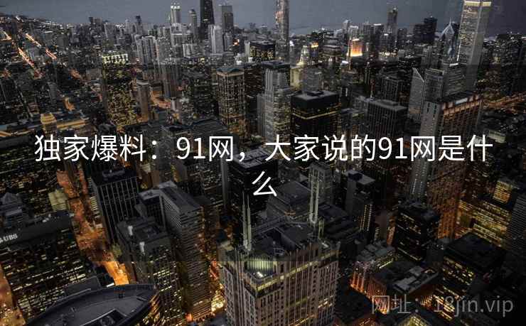 独家爆料：91网，大家说的91网是什么